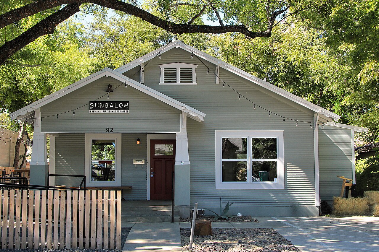Rainey Street Historic District — Banger's Sausage House & Beer Garden