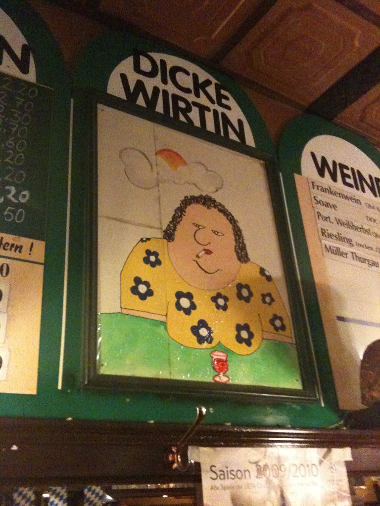 Dicke Wirtin