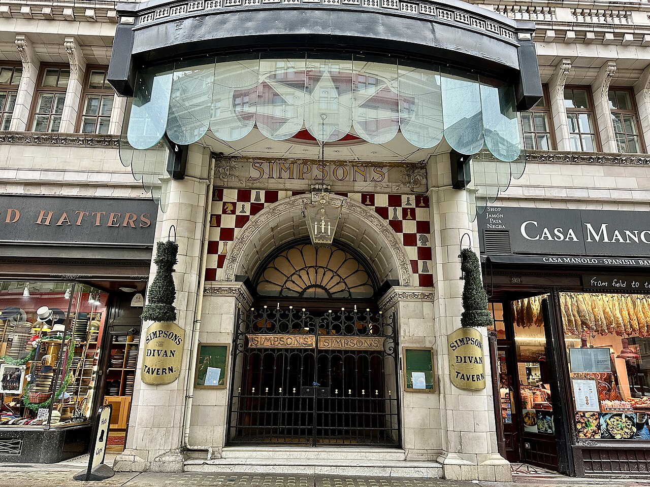 Simpson's in the Strand