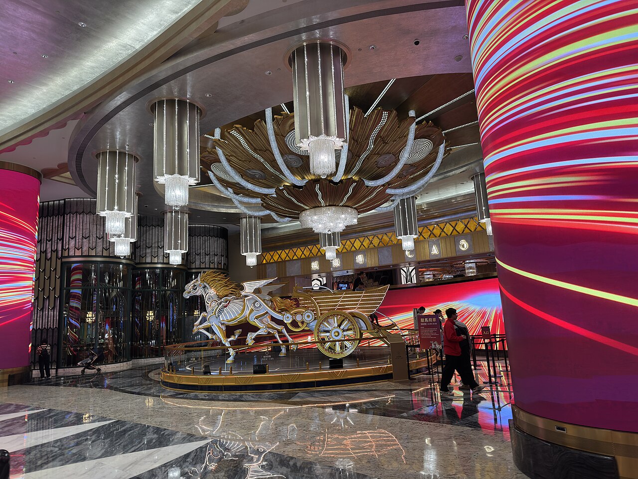Cotai Strip – City of Dreams and Studio City Exterior Walk