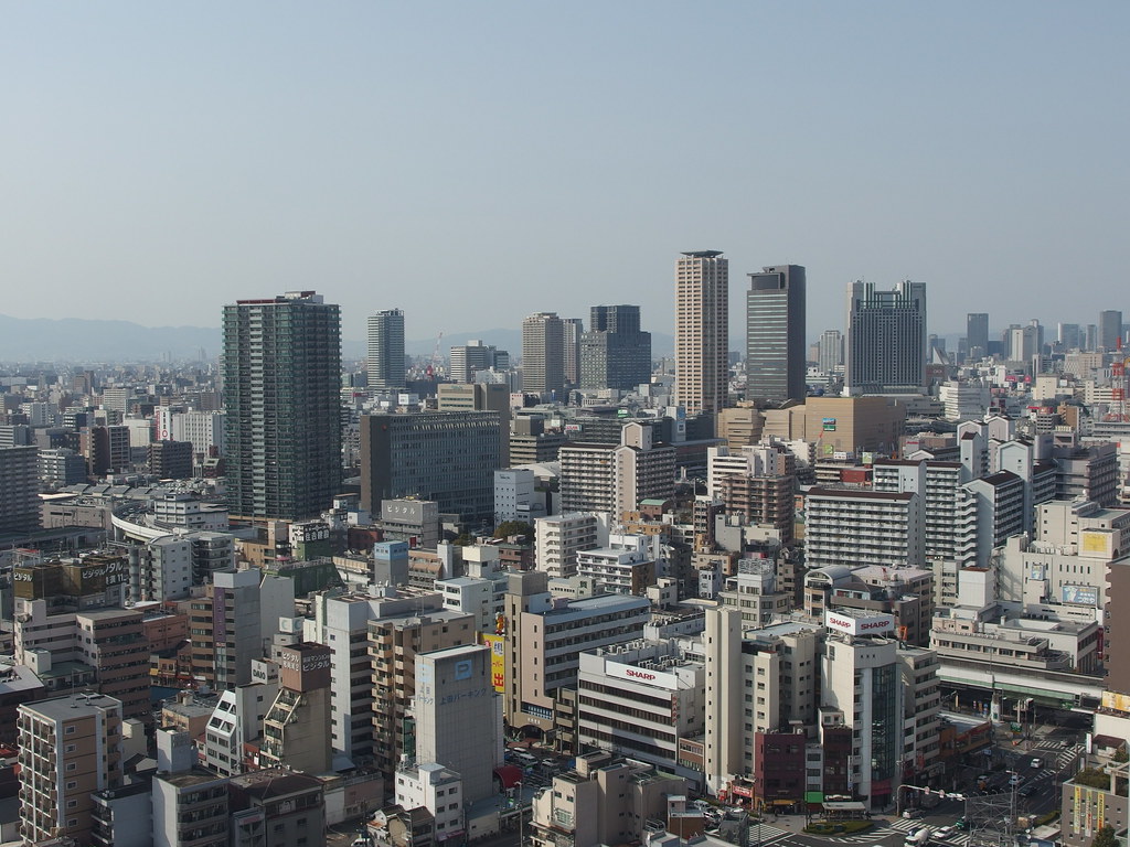 Shinsekai and Tsutenkaku Tower