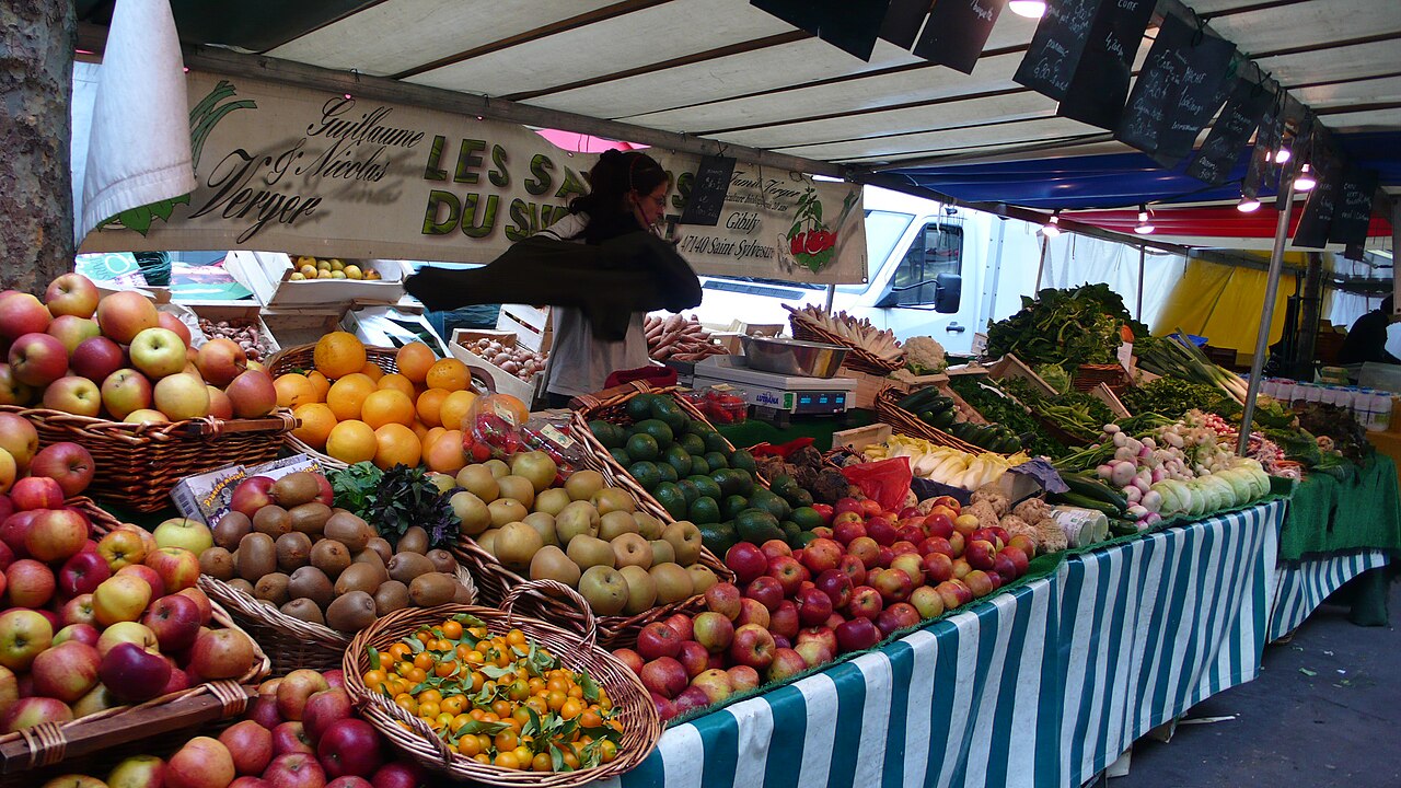 Marché Biologique Raspail