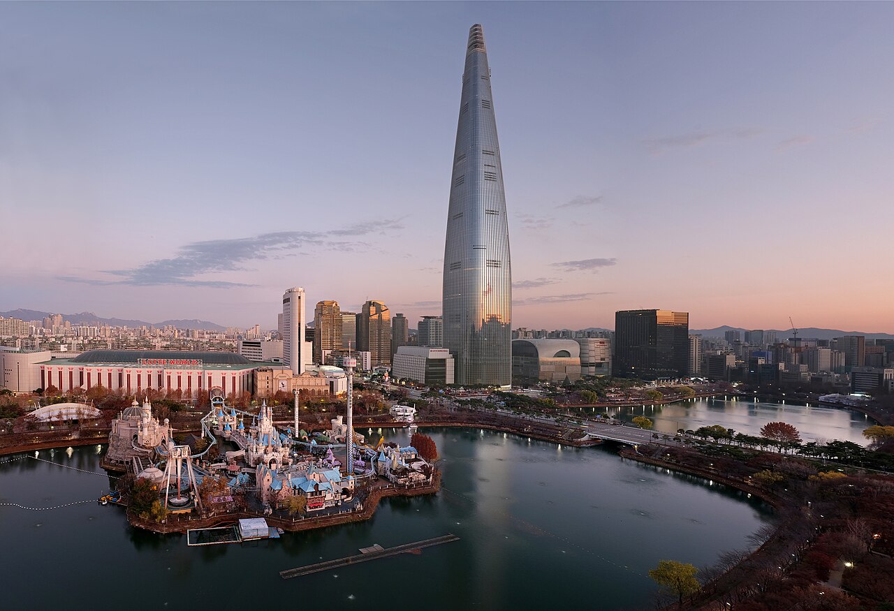 Lotte World Tower and Seoul Sky